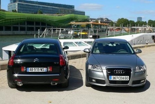 Audi A6 TDI / Citroën C6 HDI - Sur la route Comparatif auto.com