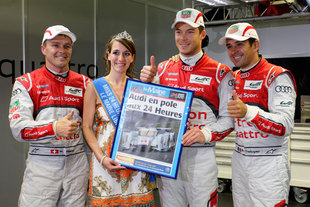  Audi place sa nouvelle Hybride en pole