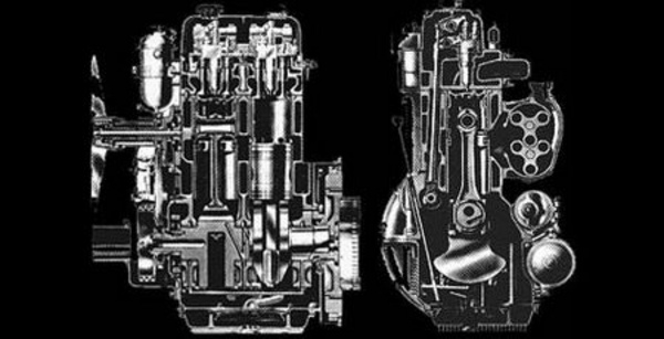 Moteur Lancia Beta 1953