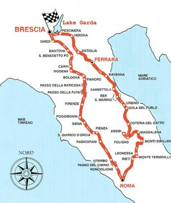Le tracé de la course