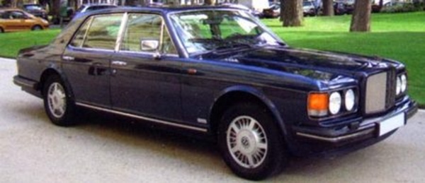 Une Bentley Mulsanne Turbo de1984