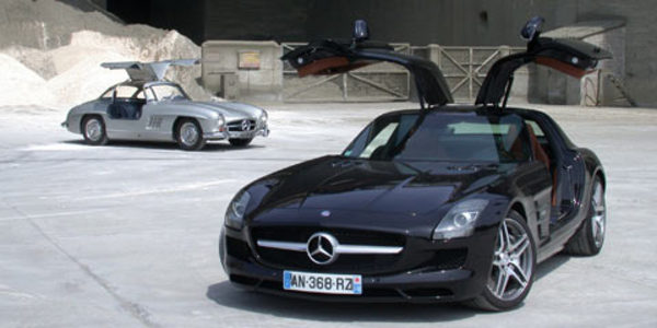 Mercedes a porte papillon #6