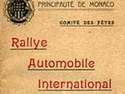  Historique du rallye de Monte-Carlo