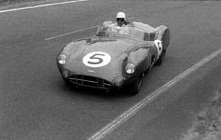 La DBR1 de Carroll Shelby et Roy Salvadori aux 24 Heures du Mans de 1959
