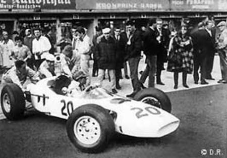 Honda F1 RA-271 lors du Grand Prix d’Allemagne 1964