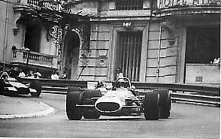 Jean-Pierre Beltoise sur la MS 80 au GP de Monaco 1969