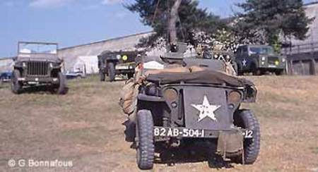 La Jeep blindée de la Seconde Guerre mondiale présentée par le Club Jeep Story.