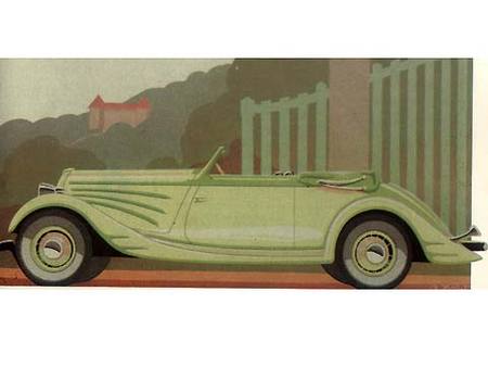 11 CV cabriolet, 1935