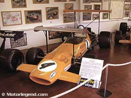 McLaren Cosworth M9A de 1969. 4 roues motrices.