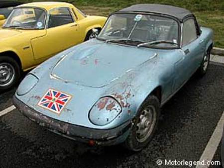 Lotus Elan dans son jus