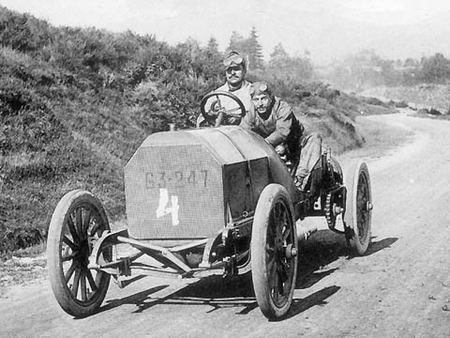 Vincenzo Lancia sur Fiat en 1905