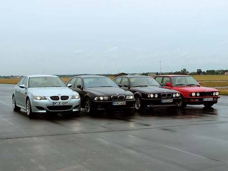 Les générations de la BMW M5