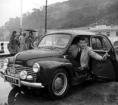 Jean Rédélé au rallye de Monte Carlo en 1951