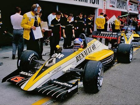 Patrick Tambay, GP de St Marin, Imola en 1985