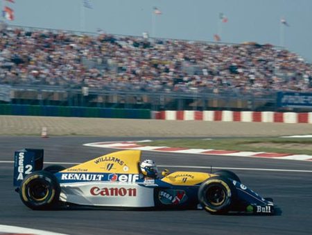 Prost au GP de France en 1993