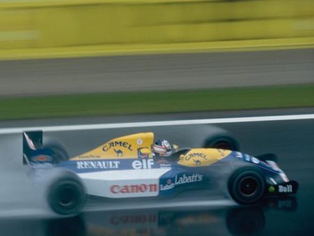 Mansell, GP d'Espagne, 1992