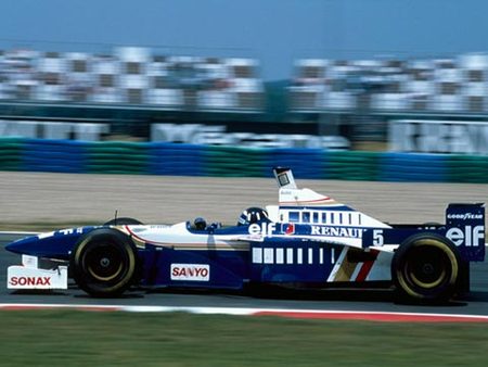 Hill sur Williams, GP de France 96