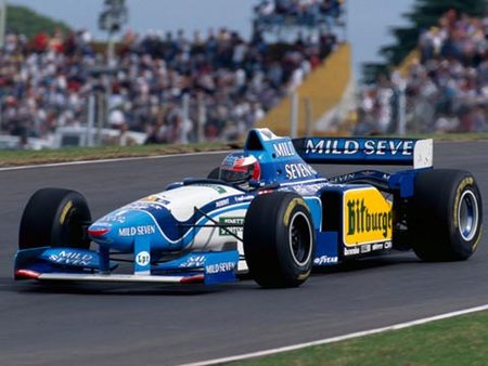 Schumacher sur Benetton, Argentine 1995