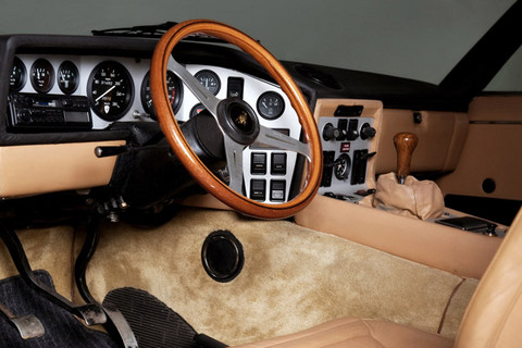 L'intérieur de la 400 GTE