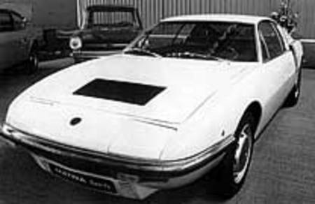 Au Salon de Genève 1968, Vignale propose ce prototype réalisé sur la base de la Matra 530.