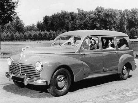 Peugeot 203 familliale, 1950