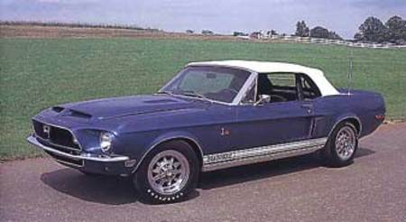Mustang Shelby 500 GT King of the Road cabriolet 1968 