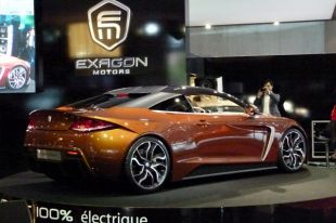 Exagon Furtive e-GT au Mondial de l'Automobile 2012