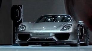 Porsche 918 Spyder au Salon de Francfort 2013