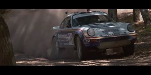 La Porsche et le rallye