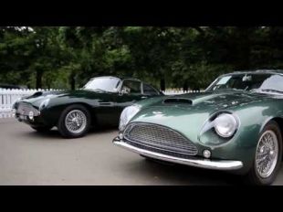 Les célébrations des 100 ans Aston Martin à Kensington Gardens
