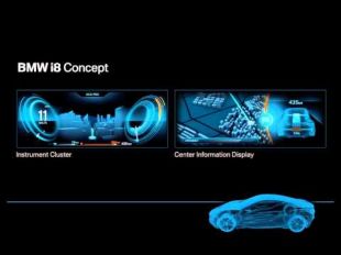 BMW i8 Concept : Interface Design