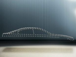 Nouvelle BMW Série 5 - kinetic sculpture trailer