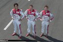 Lucas di Grassi, Tom Kristensen et Allan McNish (Audi Sport Team Joest)