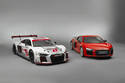 La nouvelle Audi R8 LMS et l'Audi R8 V10 plus