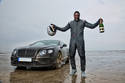 Idris Elba et la Bentley Continental GT Speed