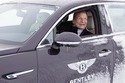 Juha Kankkunen à bord de la Bentley Flying Spur