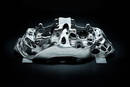 Étrier de frein en titane réalisé en impression 3D - Crédit photo : Bugatti