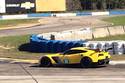 Corvette C7.R du Team Larbre Compétition en essais à Sebring
