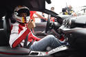 Vettel fait le show en Ferrari F12berlinetta - Crédit photo : Ferrari