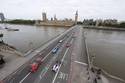 La Formula E en démonstration sur le pont de Westminster