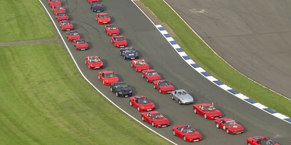 Record : 1 000 Ferrari à Silverstone