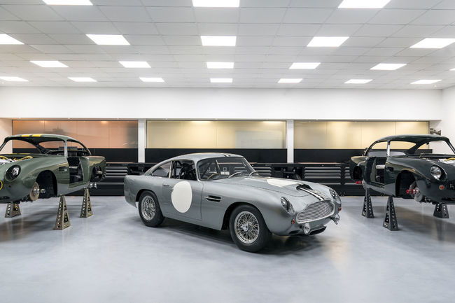 Aston Martin : production relancée à Newport Pagnell