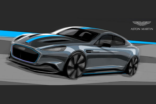 Aston Martin RapidE : production confirmée pour 2019