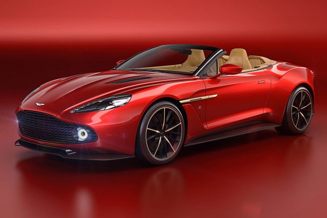 L'Aston Martin Vanquish Zagato enlève le haut