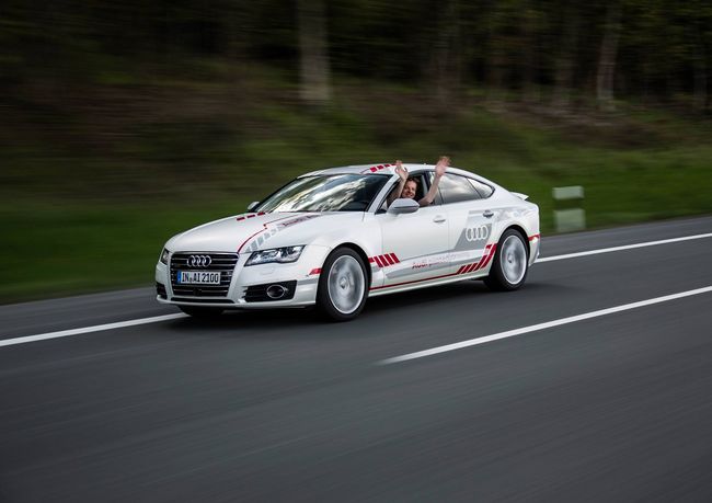 Audi fait tester son concept A7 autonome sur l'autobahn
