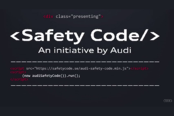Audi Safety Code : une ligne de code pour sauver des vies ?