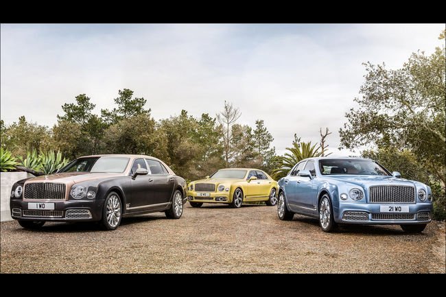Bentley présente sa nouvelle gamme Mulsanne 