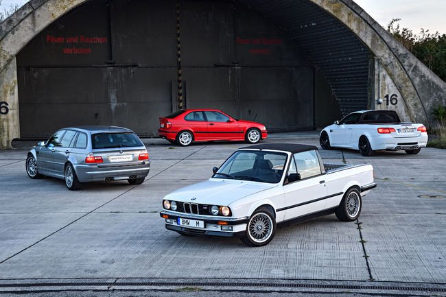 BMW expose quatre prototypes M3 insolites