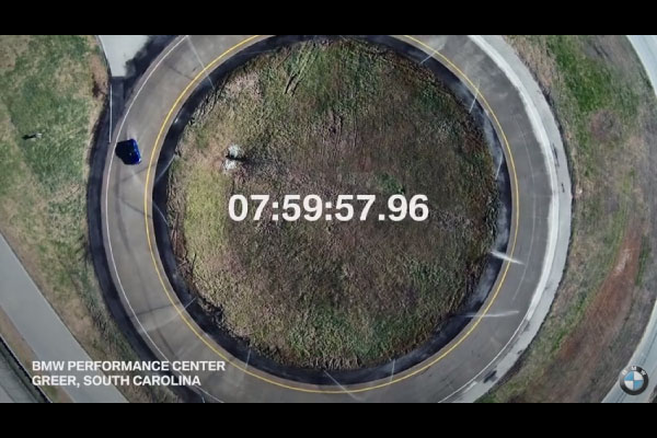 Record : séance de drift originale pour la BMW M5