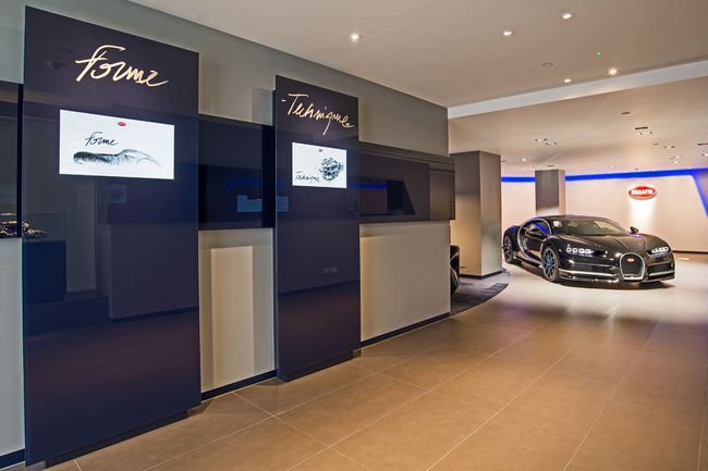 Bugatti réouvre son showroom londonien